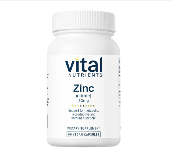 Zinc (Citrate) 30mg