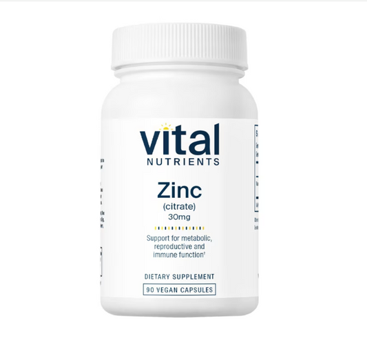 Zinc (Citrate) 30mg